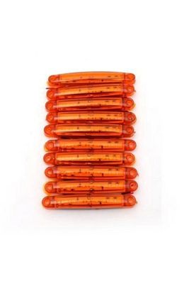 10 Adet 9 Ledli Parmak Led Lamba Sarı 12v-24v ürün fotoğrafı