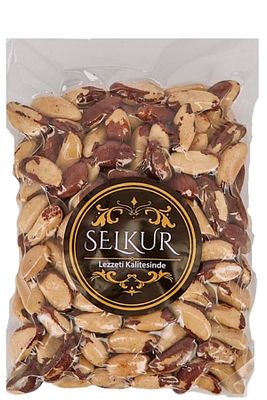 Brezilya Cevizi 500gr Yeni Bütün Tane(VAKUMLU AMBALAJDA, ÇİĞ VE TUZSUZ) ürün fotoğrafı