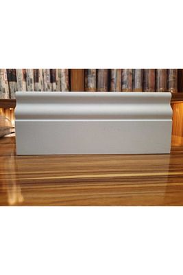 10 Cm Pvc Kaplama Süpürgelik Bute Beyaz Renk ürün fotoğrafı