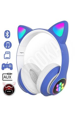 Toygo Kedi Kulaklık 5.0 Akıllı Rgb Led Detaylı Bluetooth Kablosuz Kulaklık Çocuk Oyuncu Yeni ürün fotoğrafı