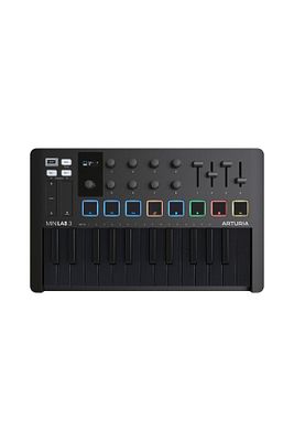 Minilab 3 Deep Black Özel Üretim Midi Klavye ürün fotoğrafı