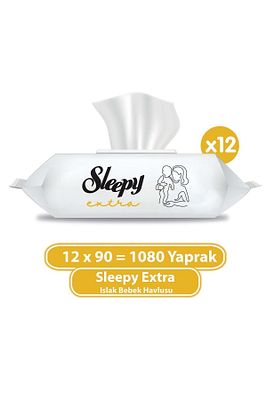 Extra Islak Bebek Havlusu 12x90 (1080 Yaprak) ürün fotoğrafı