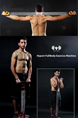 Premium Tüm Vucut Egzersiz Aleti El Bilek Yayı,karın Mekik Aleti,göğüs Sırt Kol Omuz Spor Aleti ürün fotoğrafı