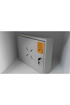 Dvr Pano/box Nvr Cctv Rack Kabinet Ve Monitör Koruma Kutusu 1u 19 '' W 50 H 40 D 15 Bej ürün fotoğrafı