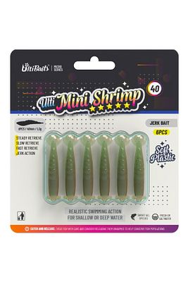 Mini Shrimp 40, Silikon Karides 40mm 1.3gr 6 Adet ürün fotoğrafı