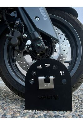 Yere Montajlı Sabit Motosiklet Kilidi, Bisiklet Kilidi, Motorsiklet Kilidi, Motor Kilidi ürün fotoğrafı