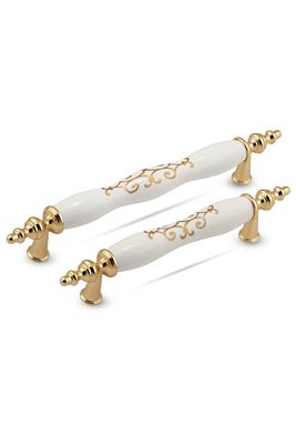 Gold Osmanlı 128 Mm Polimer Dolap Çekmece Kulpları ürün fotoğrafı