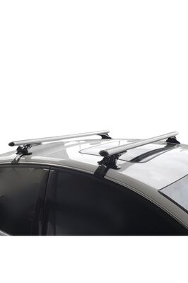 Fiat Linea 2007-2021 Için Oluksuz Ara Atkı -araç Üstü Taşıyıcı Bar - Gri ürün fotoğrafı