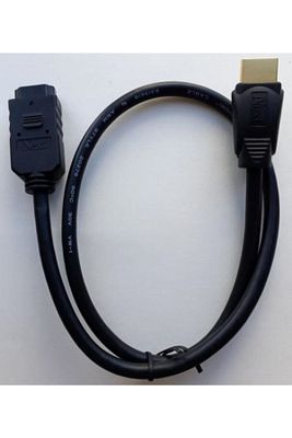 Mi Stick Için Hdmı Dişi-erkek Uzatma Kablo 60 Cm ürün fotoğrafı