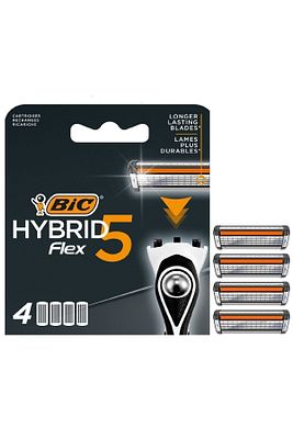 Flex 5 Hybrid Yedek Tıraş Bıçağı Kartuşu 4'lü (5 BIÇAK SAPSIZ) ürün fotoğrafı