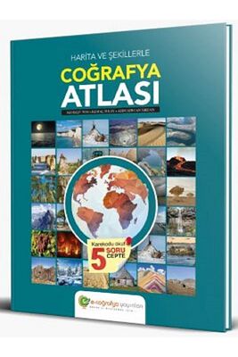 E-coğrafya Harita Ve Şekillerle Coğrafya Atlası Güncel ürün fotoğrafı