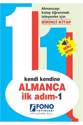 Kendi Kendine Almanca Ilk Adım 1 (Seslendirmeli) ürün fotoğrafı
