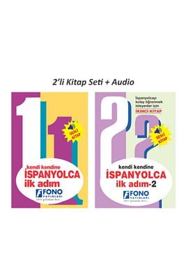 Fono Kendi Kendine Ispanyolca Ilk Adım 1 - 2 (seslendirmeli) ürün fotoğrafı