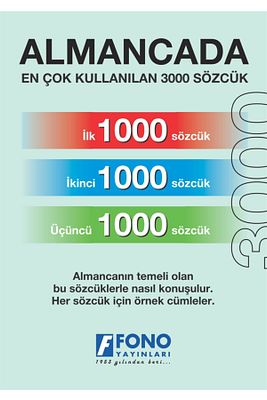 Almanca Ilk 3000 Sözcük ürün fotoğrafı