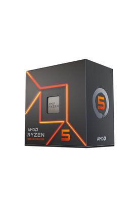 Ryzen 5 7500F 3.7GHz (Turbo 5.0GHz) 6 Core 12 Threads 38MB Cache AM5 İşlemci - Kutulu ürün fotoğrafı
