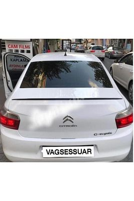 Citroen C Elysee Bagaj Üstü Spoiler Bagaj Çıtası Pianoblack ürün fotoğrafı