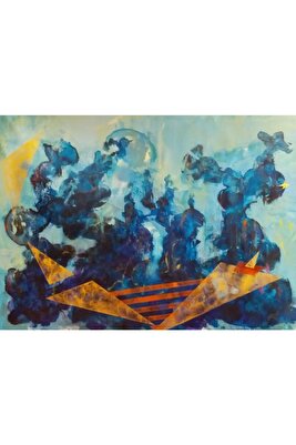 Umut, 96x140, Tuval Üzerine Akrilik ürün fotoğrafı