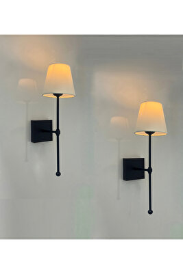 Feza Şarjlı Pilli Aplik Krem Şapka Metal Siyah - 2 Adet Aplik - Şarjlı Pil,Ampul ve Kablo Dahil ürün fotoğrafı