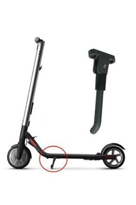 Siyah Xiaomi Mijia M365 Elektrikli Scooter Park Yan Ayak Scooter Koruyucu Aksesuarlar ürün fotoğrafı