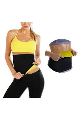 Termal Sauna Korse Hot Shapers Bel Göbek Terletici Yağ Yakma Kemeri Inceltici Korse 25x115 Cm ürün fotoğrafı