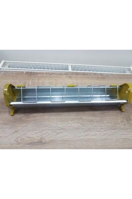 50 Cm Güvercin Civciv Metal Galvaniz Yemlik ürün fotoğrafı
