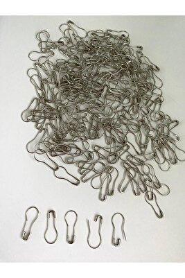 50 ADET AMPUL FORMUNDA GÜMÜŞ RENGİ ÇATAL İĞNE ürün fotoğrafı