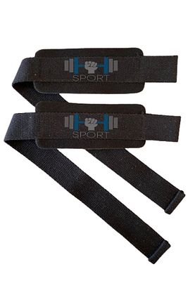 Pro Seviye Fitness Corssfit Lifting Straps Bileklik Halter Ağırlık Kaldırma Kayışı 2 Adet ürün fotoğrafı