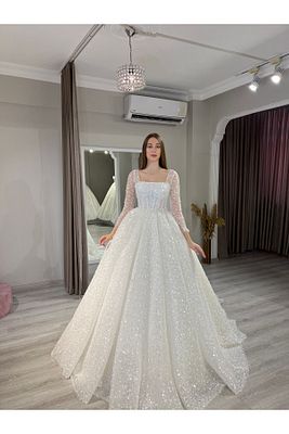 Prenses gelinlik ürün fotoğrafı
