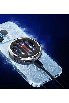 Mıknatıslı Cep Telefon Sessiz Soğutma Fanı Radyatör Soğutucu İos Android Pubg Gaming Soğutucu ürün fotoğrafı