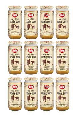 Fide Paça Ilikli Kemik Suyu 12 X 480 ml ürün fotoğrafı