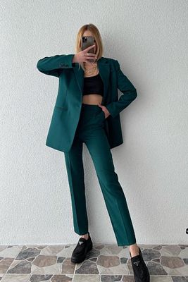 Blazer Ceket Pantolon Takım ürün fotoğrafı