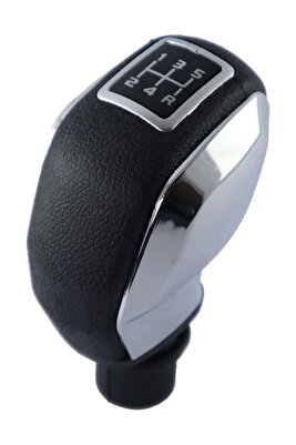 Peugeot 407 Spor Vites Topuz Ve Körük Seti Özel Tasarım Nikelaj Kapak Detaylı Manuel Vites ürün fotoğrafı