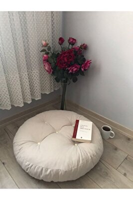 Makrome Salıncak Yer Minder Puf 70x70 ürün fotoğrafı