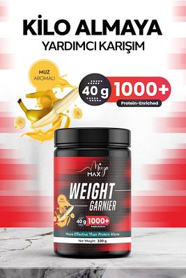 Protein Tozu Muz Ve Kakao Aromalı Kilo-aldırıcı Iştah Açıcı (1’Lİ SET) ürün fotoğrafı
