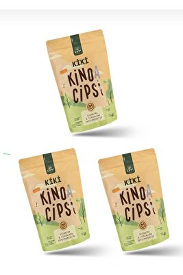 3 X Kiki Kinoa Cipsi 80gr ürün fotoğrafı