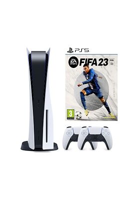 Playstation 5 ( Ithalatçı Garantili) +2. Dualsense Kol + Ps5 Fifa 23 ürün fotoğrafı