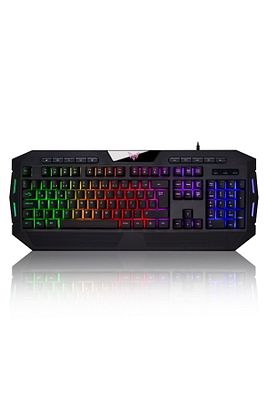 Rainbow,bilek Destekli, Anti Ghosting Türkçe Q Gaming Oyuncu Klavye -cmgk-06- ürün fotoğrafı