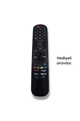 Smart tv kumandası ses komutlu airli uzaktan kumandalar ürün fotoğrafı