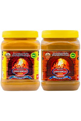 Odun Ateşinde Bozkır Tahini Tanışma Paketi (kepeksiz 930g + Kepekli 930g) ürün fotoğrafı