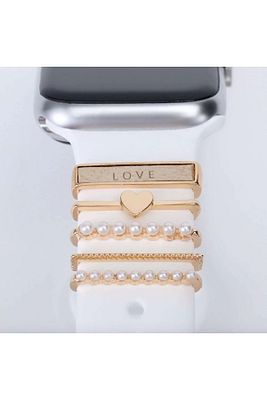 Apple Watch Uyumlu Akıllı Saat Kordon Charm Kayış Aksesuarı - 38 40 41 42 44 45 46 49 Mm ürün fotoğrafı
