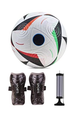 Tekmelik + EURO 2024 Tasarımı Futbol Topu Dikişli Iç Ve Dış Mekan Futbol Topu ürün fotoğrafı