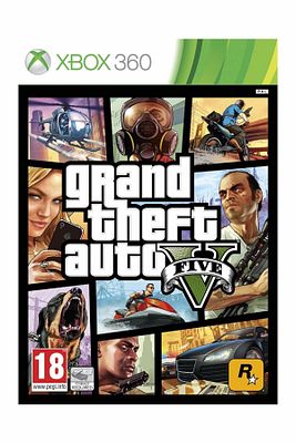 Xbox 360 Gta 5 Teşhir ürün fotoğrafı