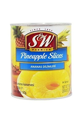 S&amp;w Dilimli Ananas Konservesi ürün fotoğrafı