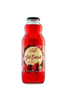 Gül Şerbeti Cam 1 L ürün fotoğrafı