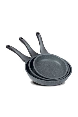 3\'lü Granit Döküm Tava Seti 20 Cm 24 Cm 28 Cm ürün fotoğrafı