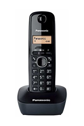 Kx-tg 1611 Dect Kablosuz Telsiz Telefon (siyah) ürün fotoğrafı