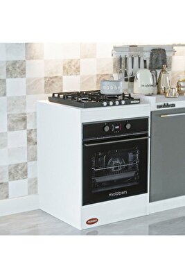 Ankastre Fırın Set Üstü Ocak Dolabı Modül Üstü Kapalı Fırın Dolap ürün fotoğrafı