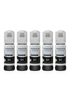 EPSON  EcoTank L3151 için5 Adet Siyah Photoink Mürekkep ürün fotoğrafı
