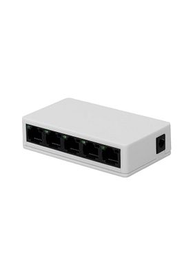 NR3 5 Port Switch 100Mbps Ethernet İnternet Dağıtıcı Ağ Hub Ev Ofis İçin ürün fotoğrafı