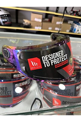 Helmets V28 Thunder 4 SV uyumlu İRİDYUM BUKALEMUN VİZÖR KASK CAMI ürün fotoğrafı